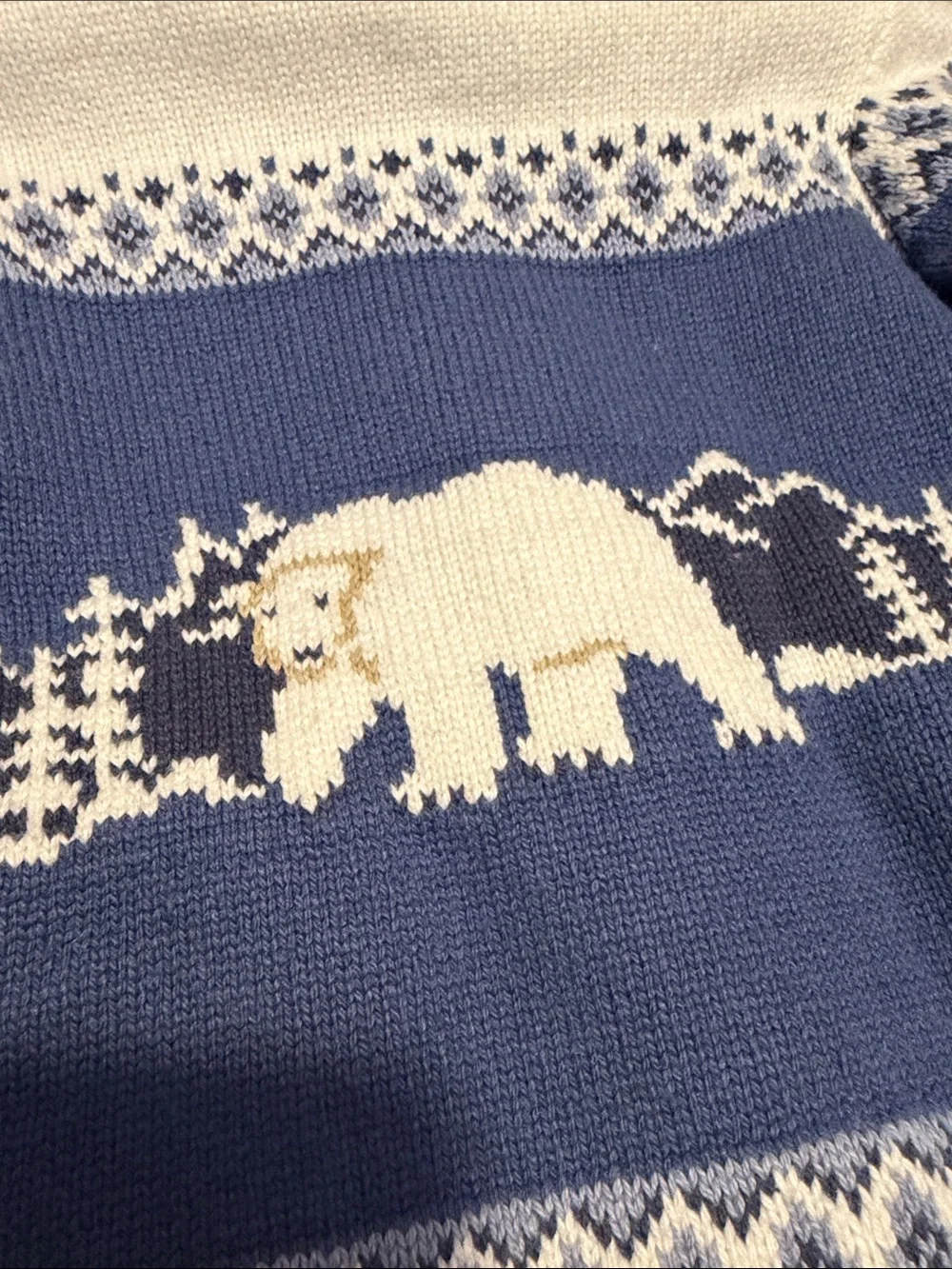 Janie and Jack knitted button
